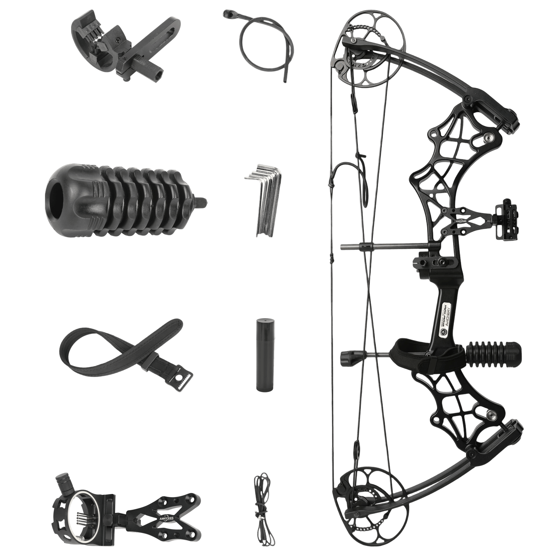 Compound Bow Archery 40-70lbs 80% let off
