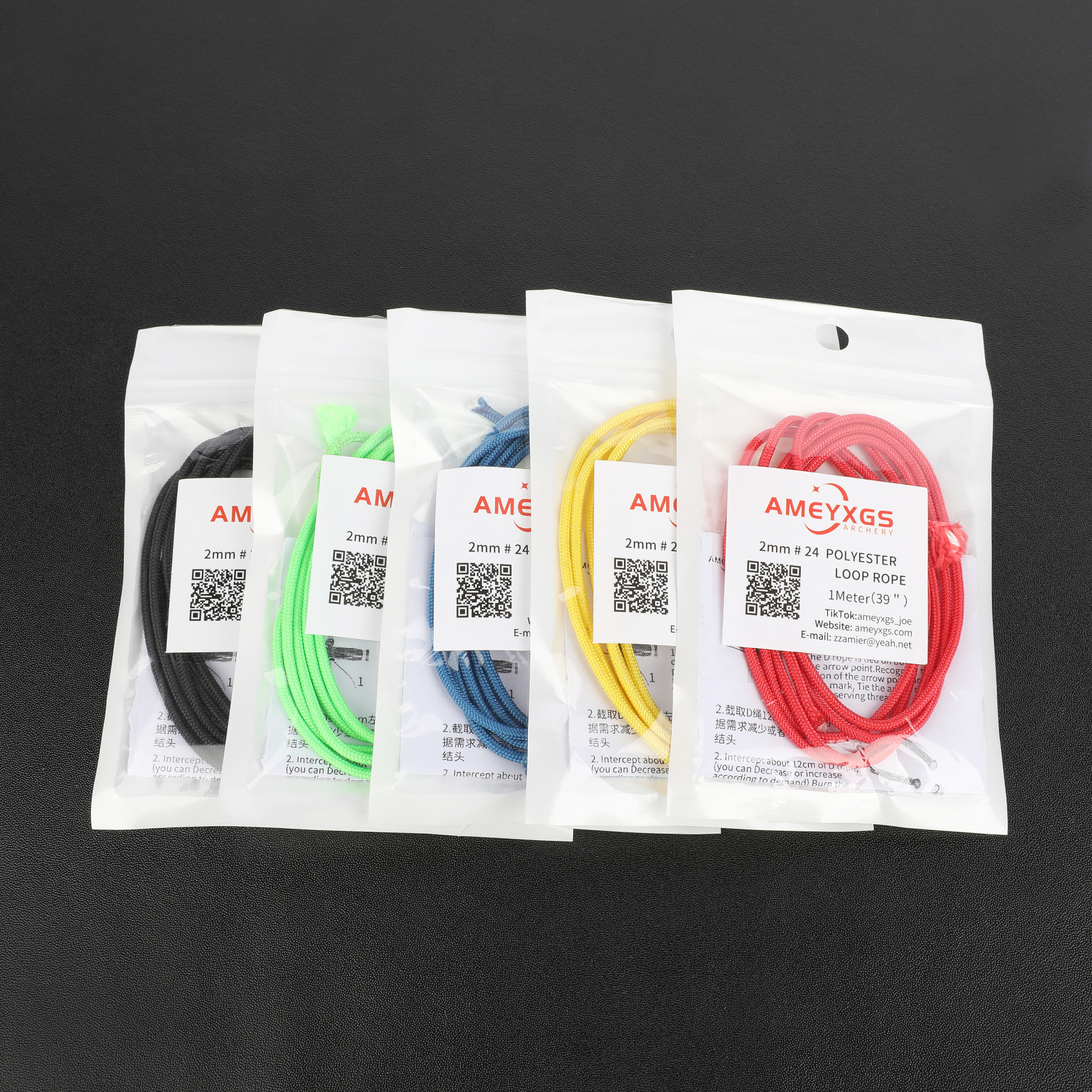 Compound Bow Archery D-Loops & String Loop Material