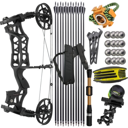 Compound Bow Arrow Set Archery Hunting Target 40-70lbs 