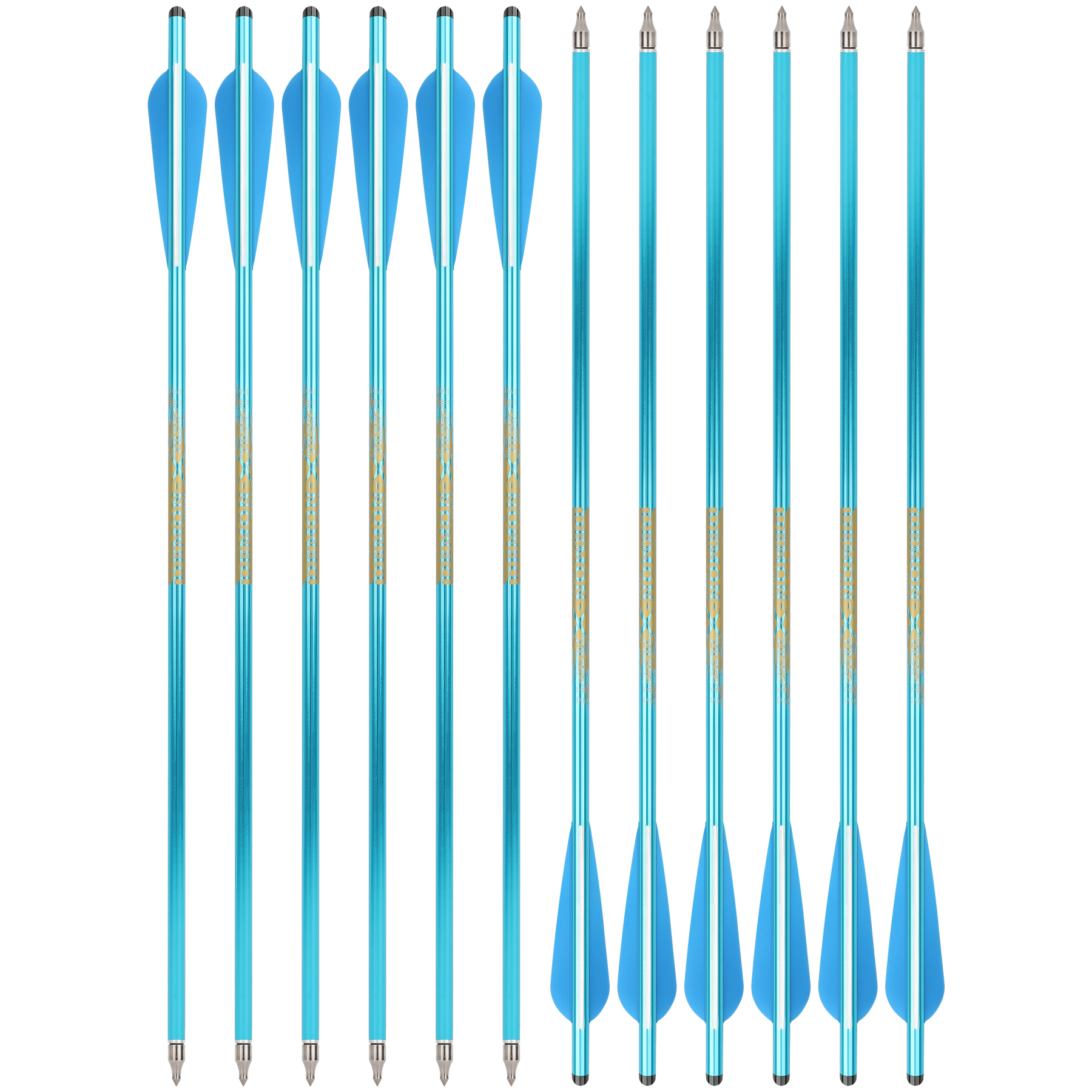 Crossbow Arrows Aluminum Archery Bow Hunting(1 Dozen)