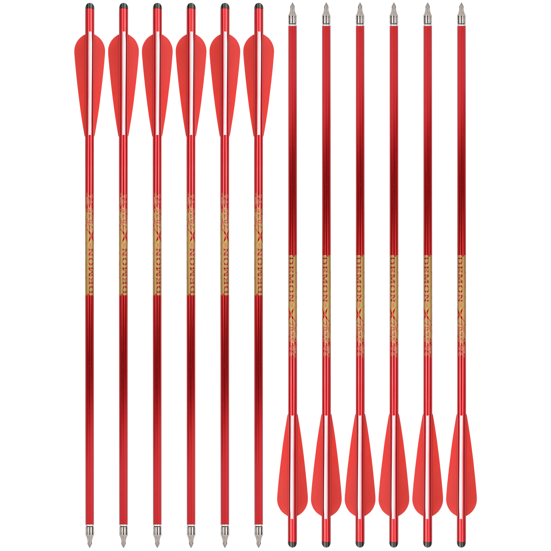 Crossbow Arrows Aluminum Archery Bow Hunting(1 Dozen)