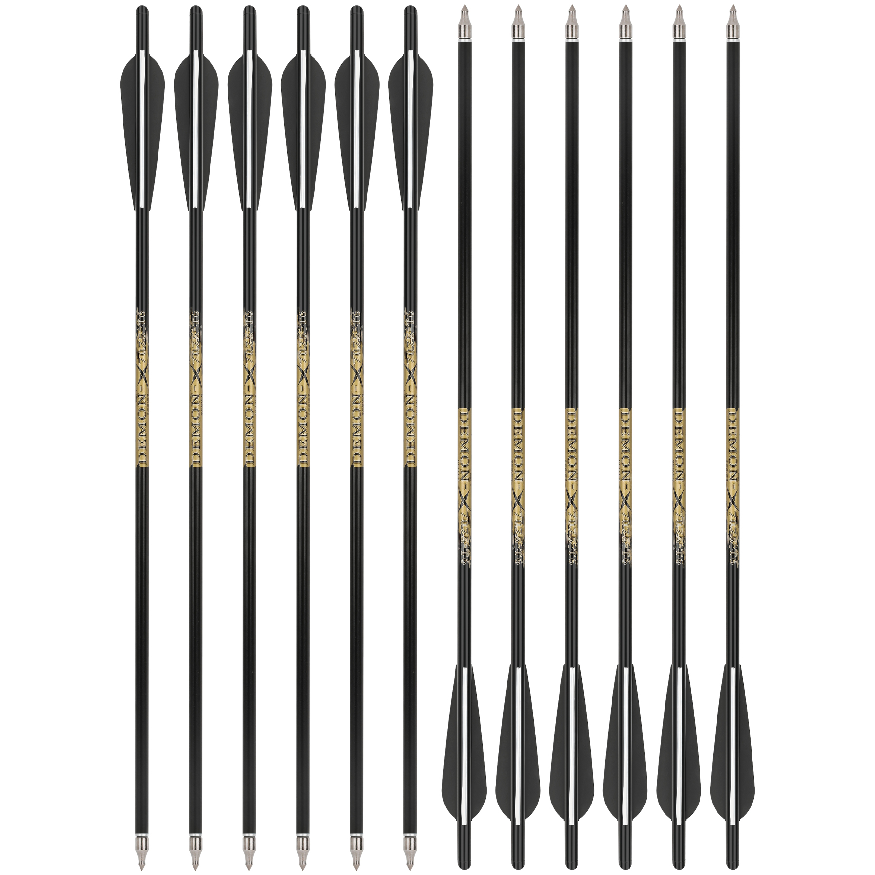 Crossbow Arrows Aluminum Archery Bow Hunting(1 Dozen)