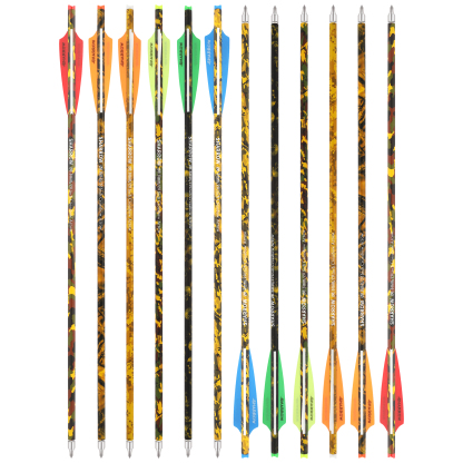 Crossbow Bolts Carbon Hunting Arrows (12 Pack)