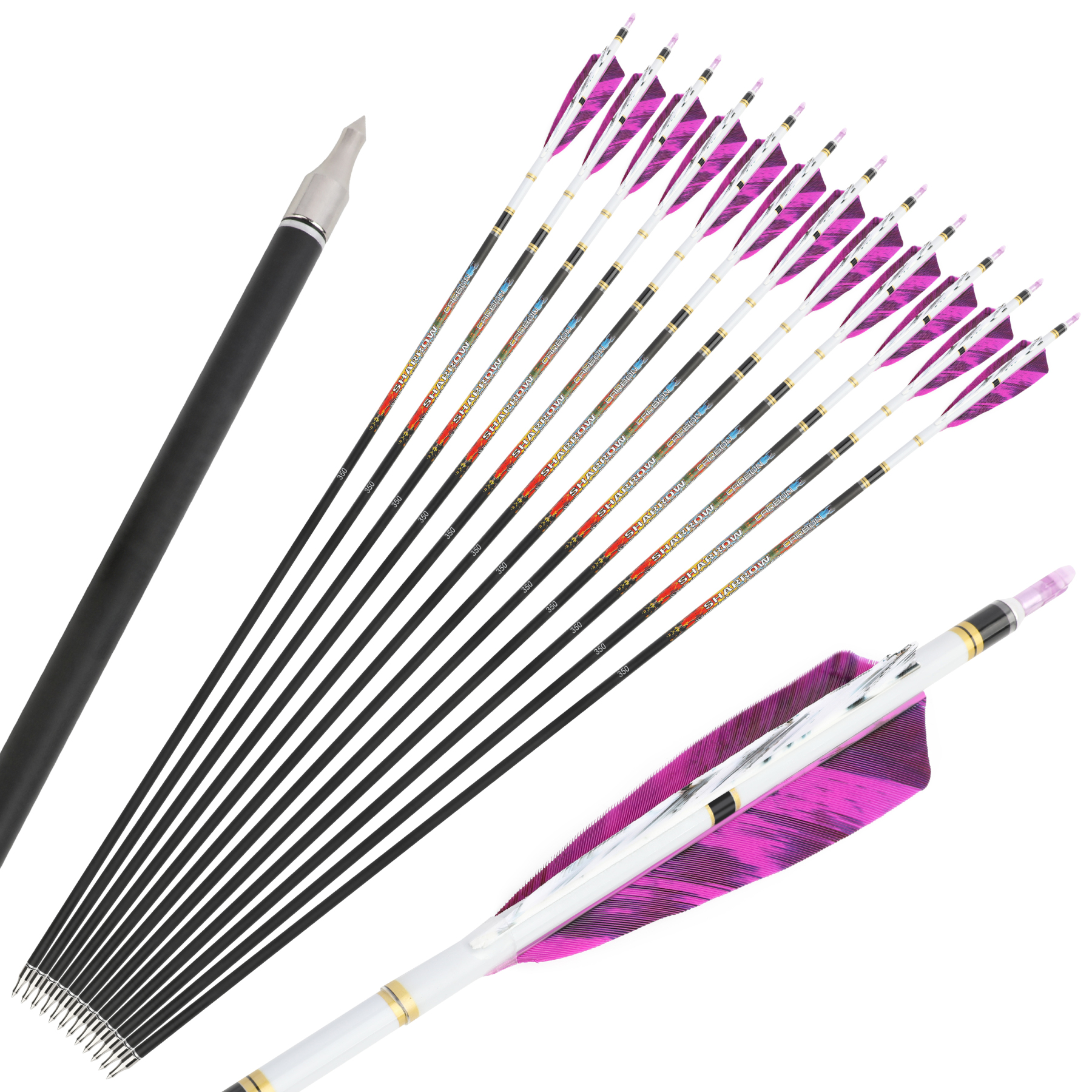 DEER CROSSING Carbon Arrow Archery Hunting 28'' 29'' 30'' 32''