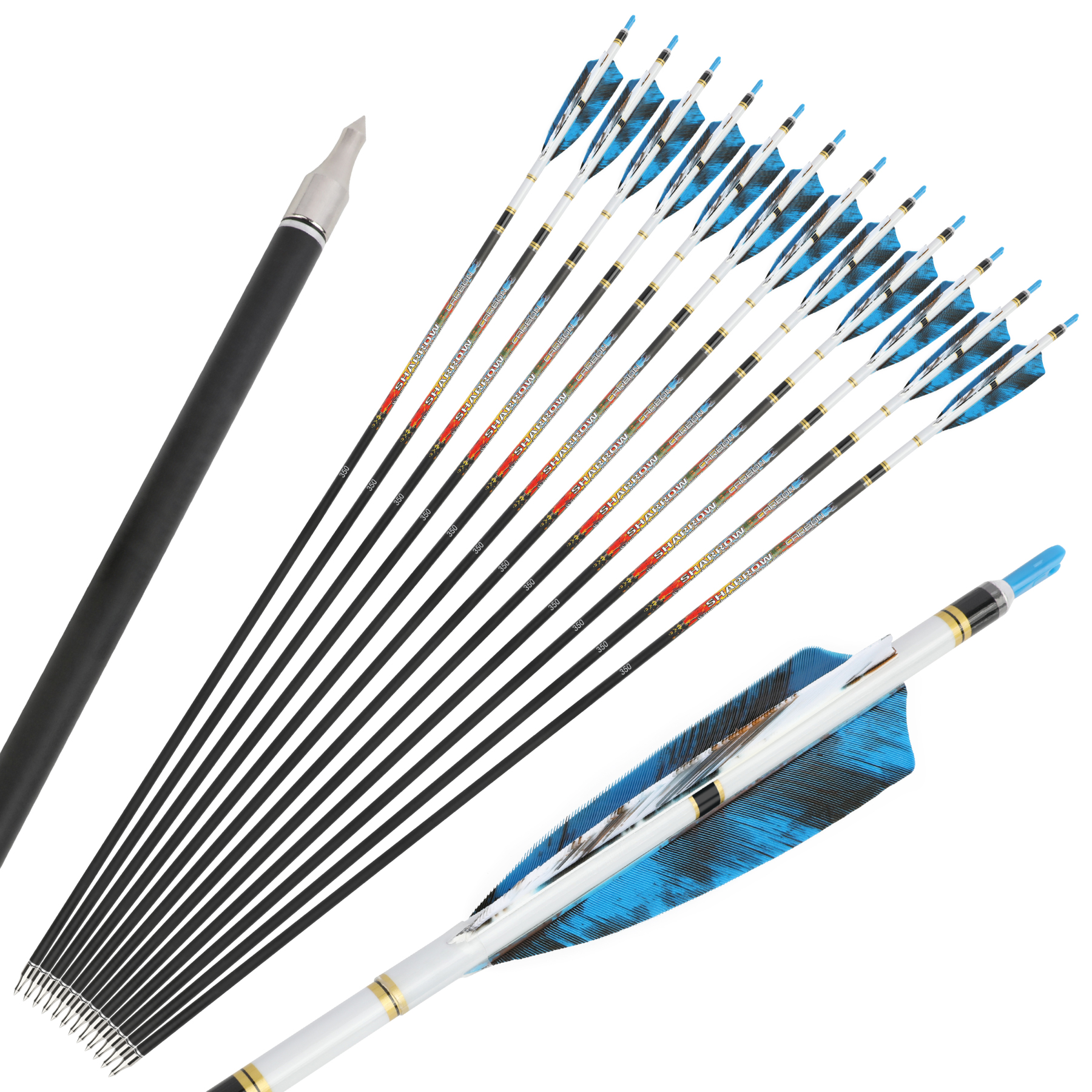 DEER CROSSING Carbon Arrow Archery Hunting 28'' 29'' 30'' 32''