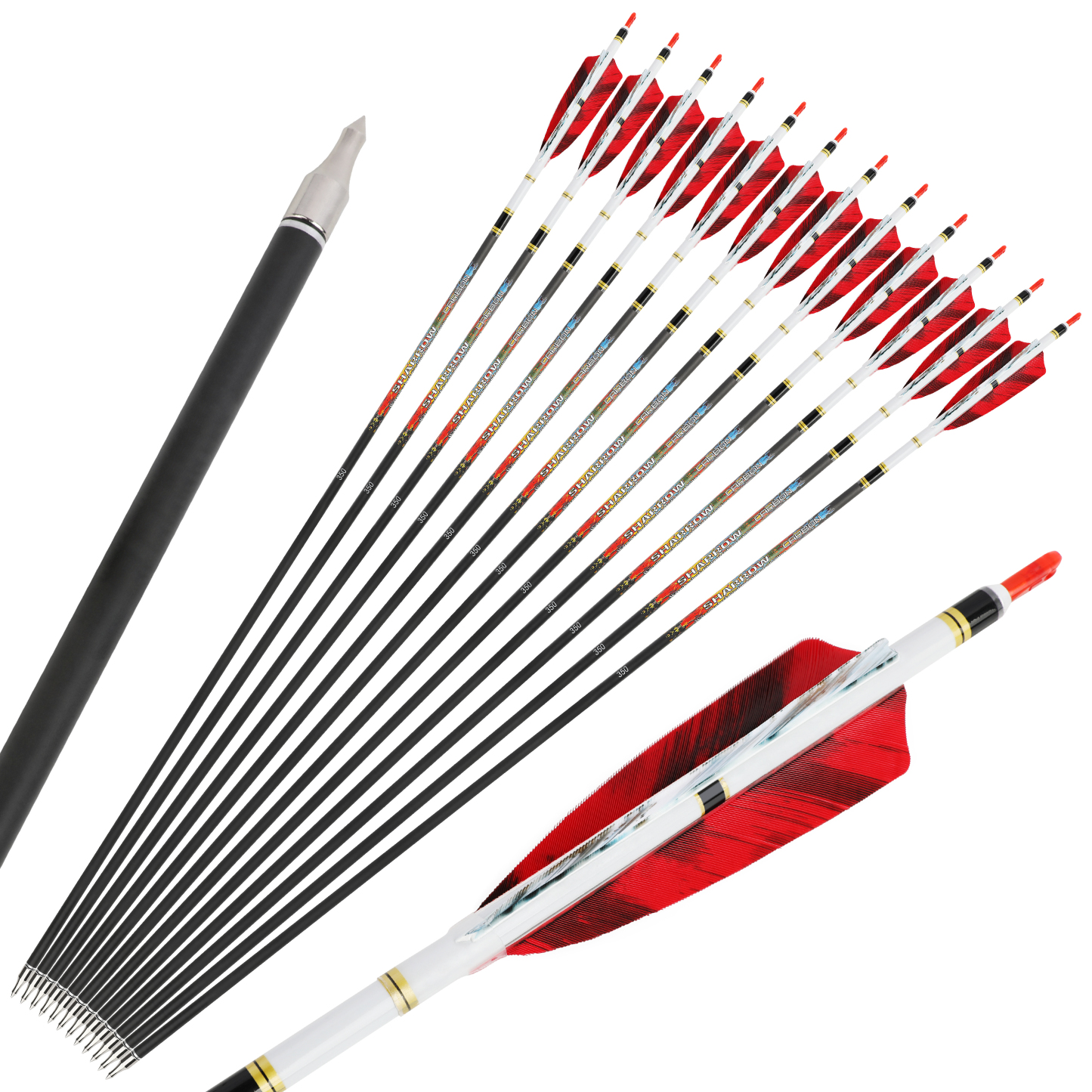 DEER CROSSING Carbon Arrow Archery Hunting 28'' 29'' 30'' 32''