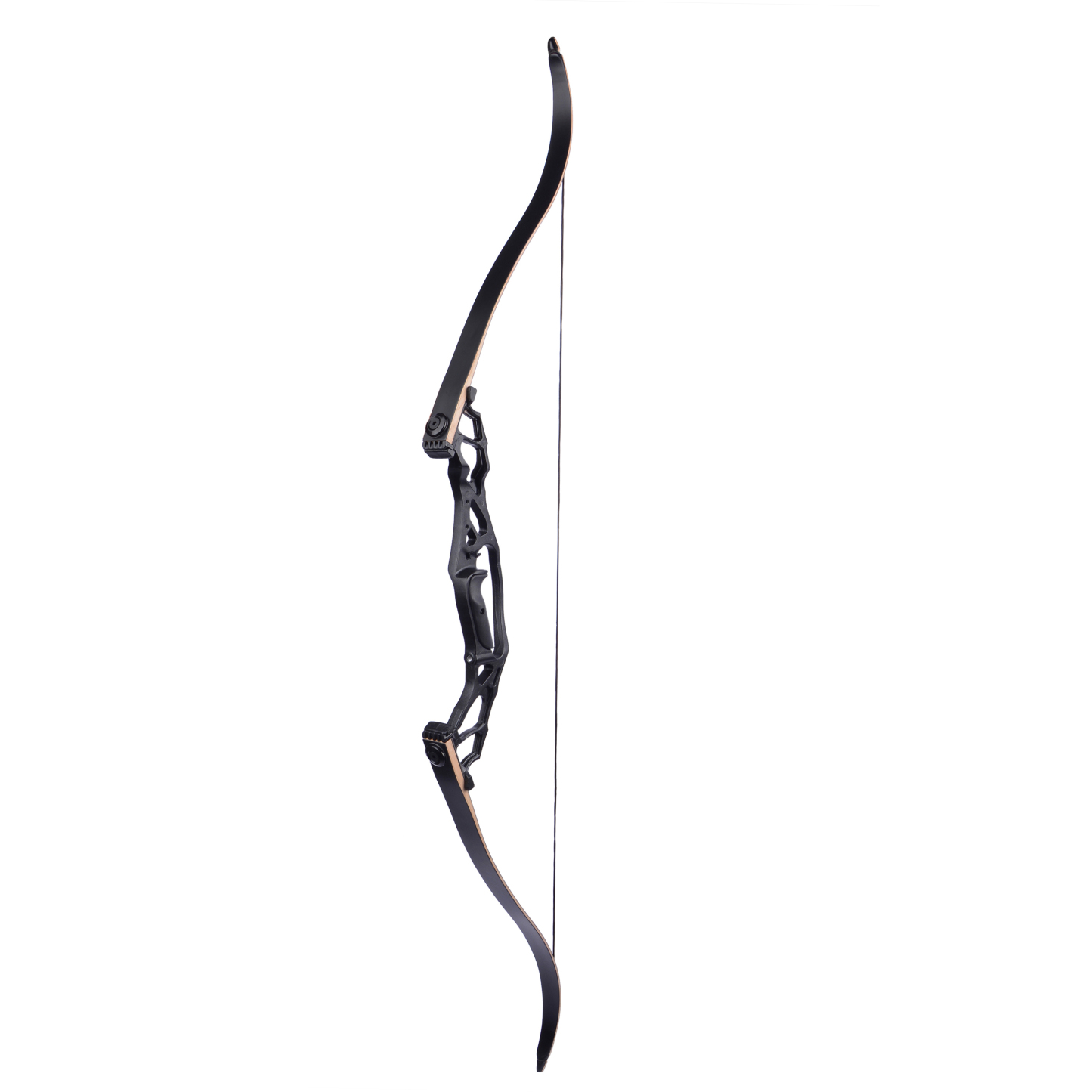 KMH 62-Inch Recurve Bow Set with Fiberglass Limbs (50/55/60 lbs)