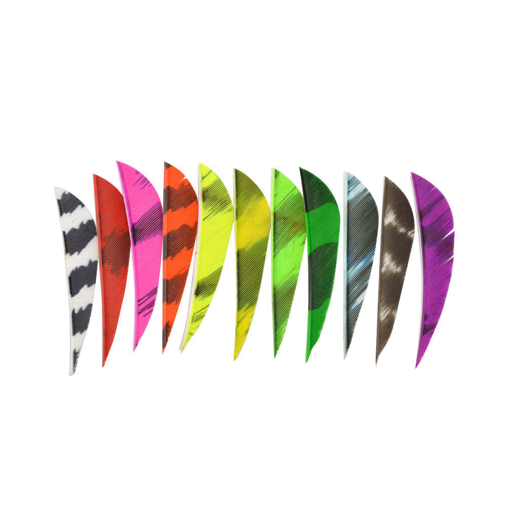 🎯2'' Archery Feather Arrow Turkey Fletching Practice Target Arrows-AMEYXGS Archery