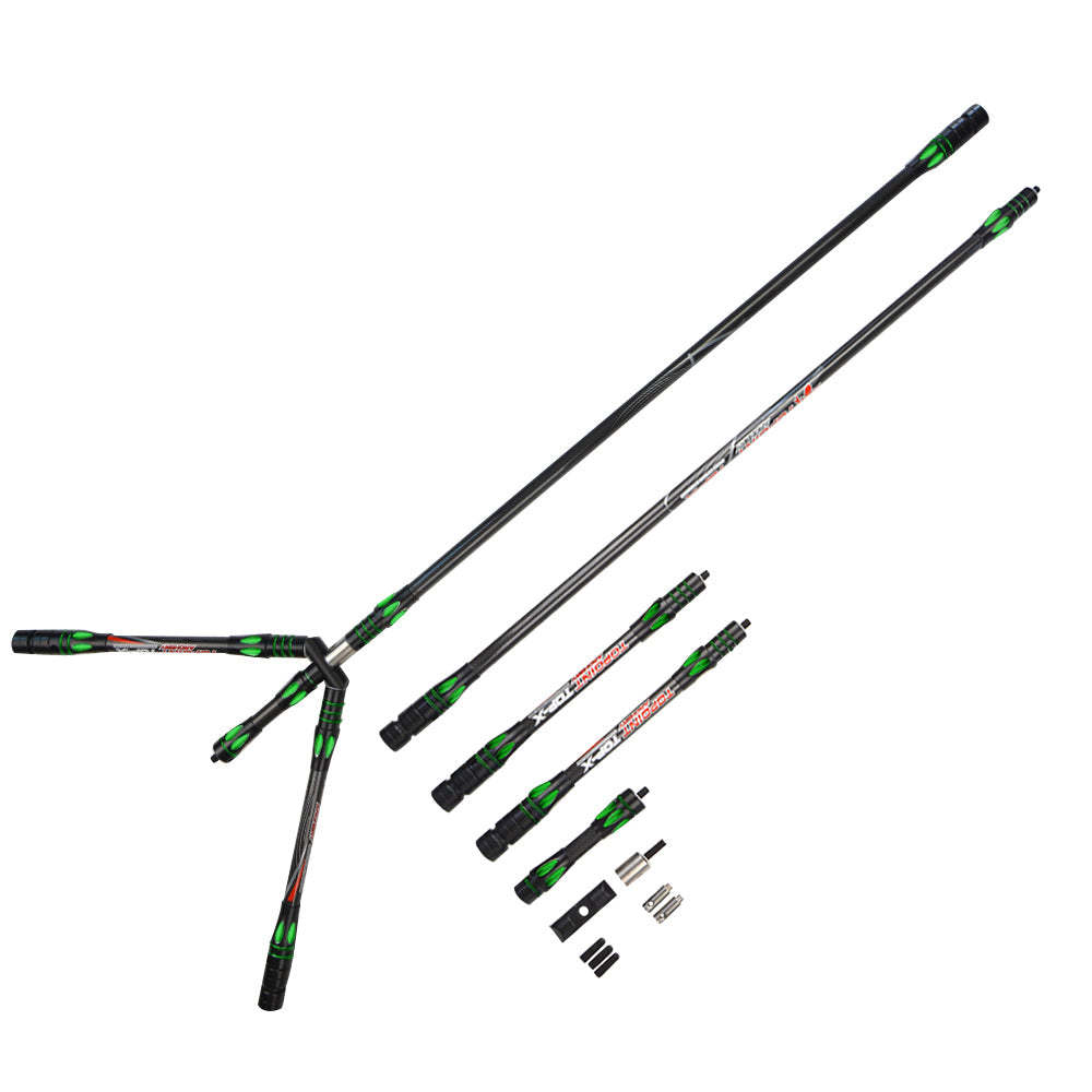🎯PR634 Archery Stabilizer Balance Bar Set Rod Recurve Bow Competitive Accessories-AMEYXGS Archery
