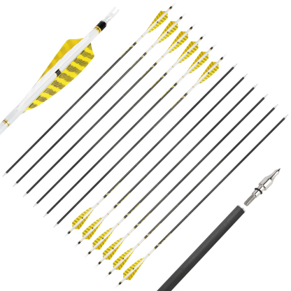 Deer Crossing Arrow 28'' Archery Hunting Spine 700/800