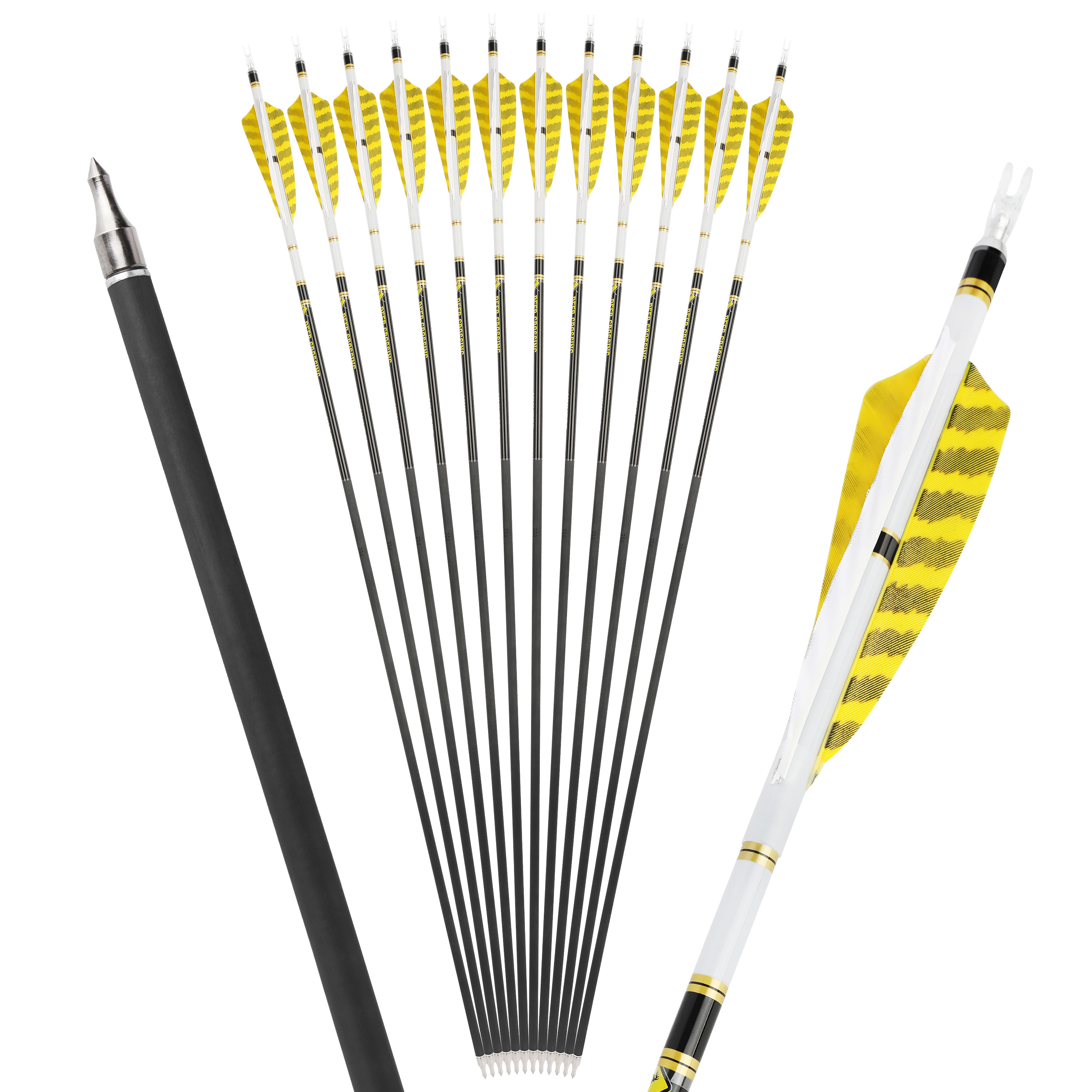 Deer Crossing Arrow 28'' Archery Hunting Spine 700/800