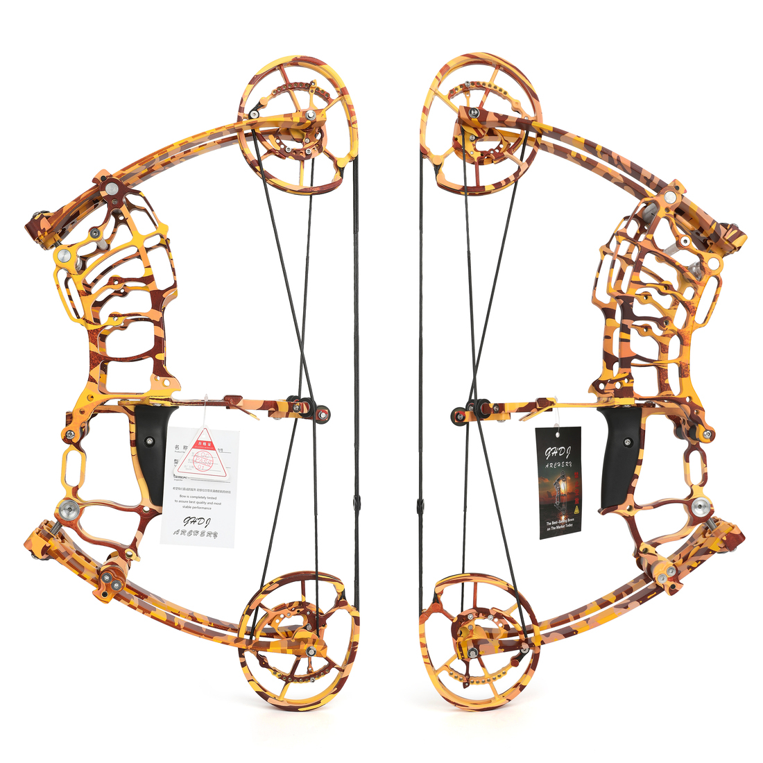 Dual Purpose Compound Bow 40-65 lbs for Archery Bowhunting