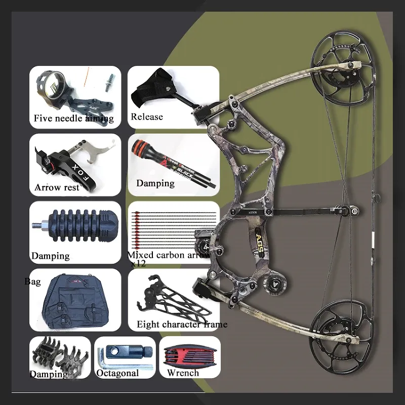 Dual-Purpose Compound Bow Archery Hunting