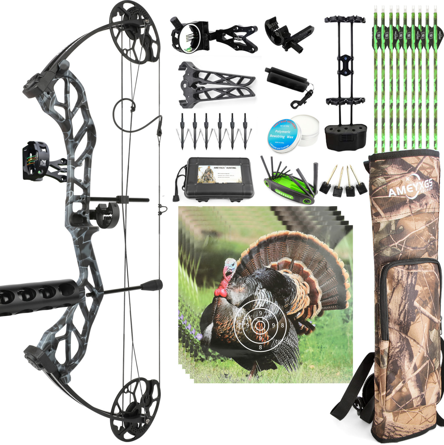 AMEYXGS Archery E8 Compound Bow Hunting & Target