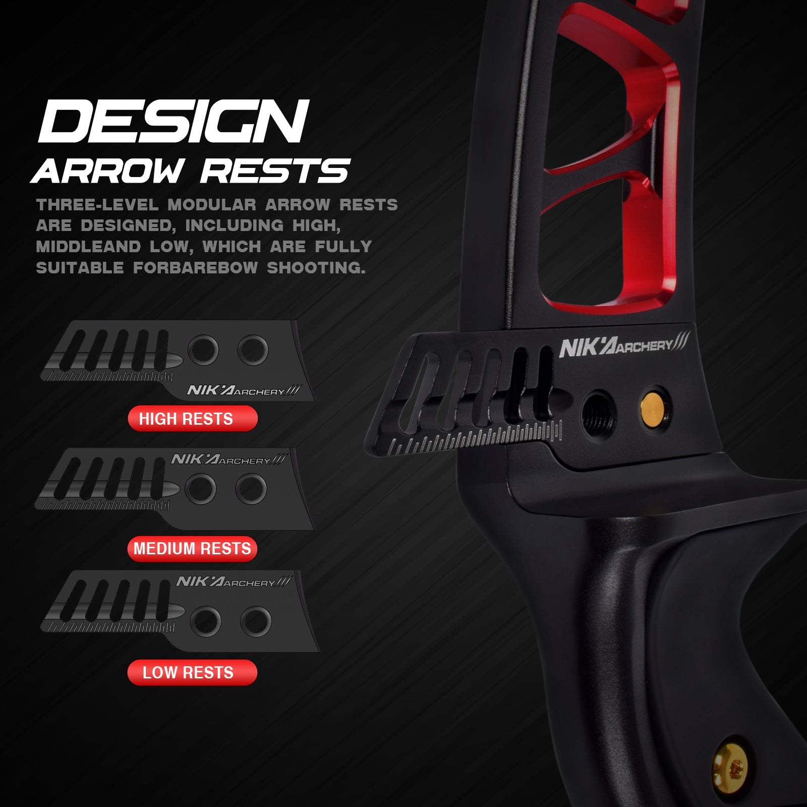 ET-15A Stellar 25inch ILF Recurve Riser