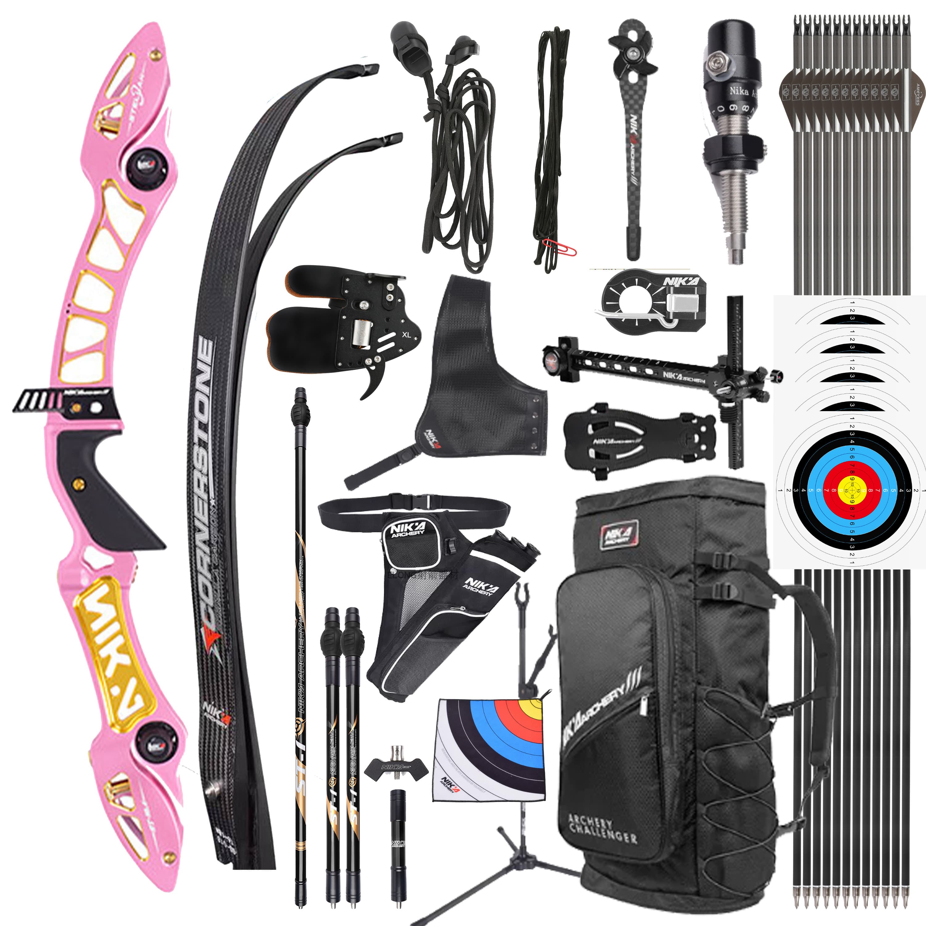 ET-15A Stellar ILF Recurve Bow Takedown Bow 26-40lbs Hunting Archery