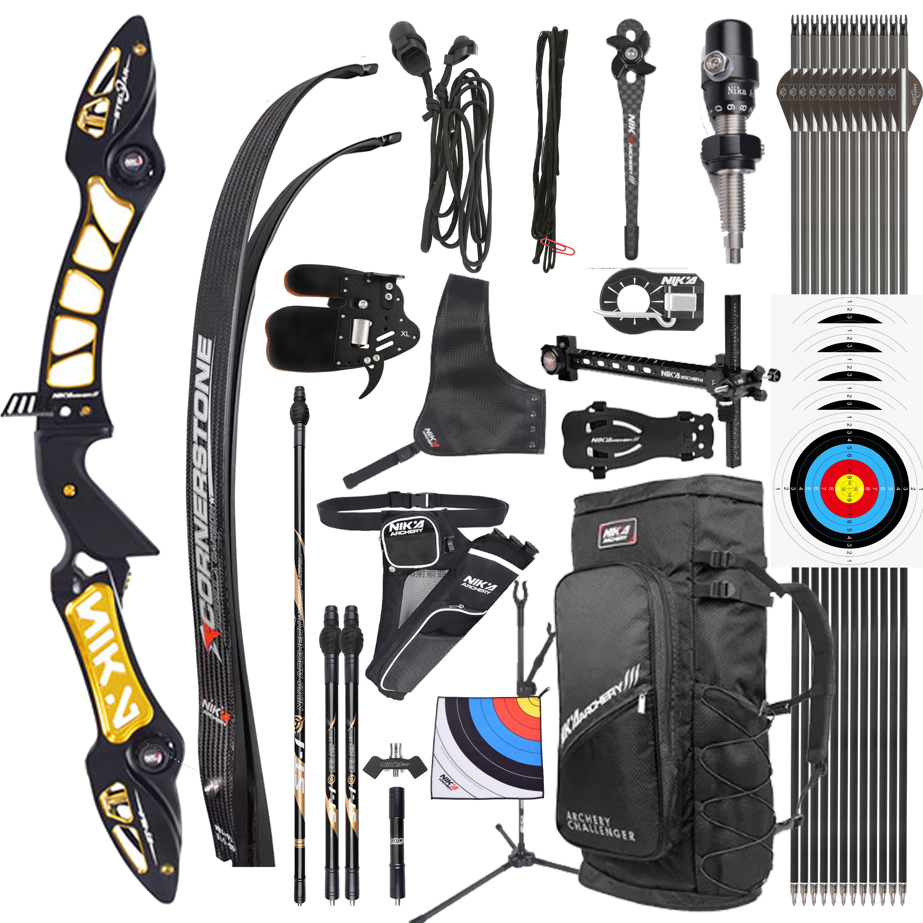 ET-15A Stellar ILF Recurve Bow Takedown Bow 26-40lbs Hunting Archery