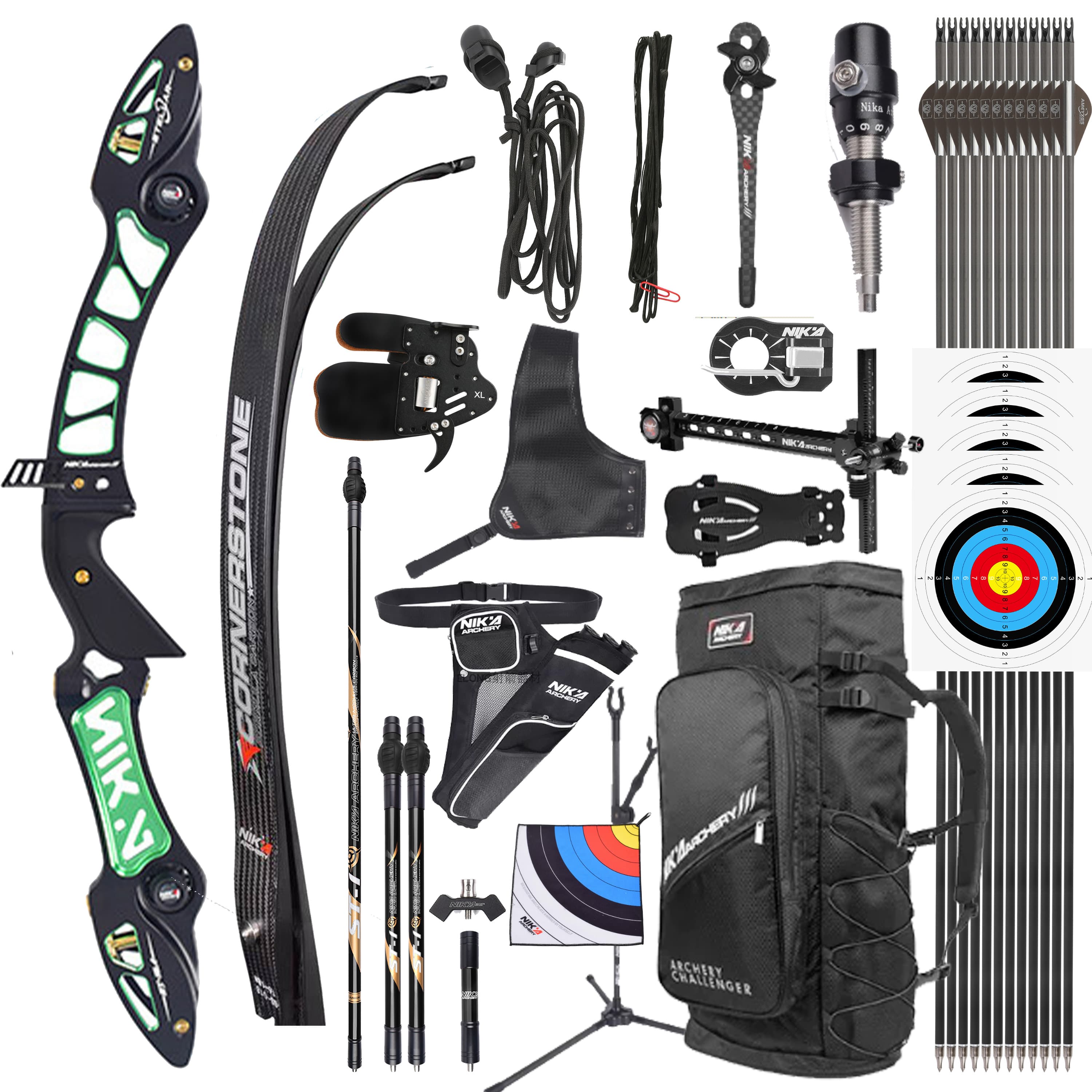 ET-15A Stellar ILF Recurve Bow Takedown Bow 26-40lbs Hunting Archery