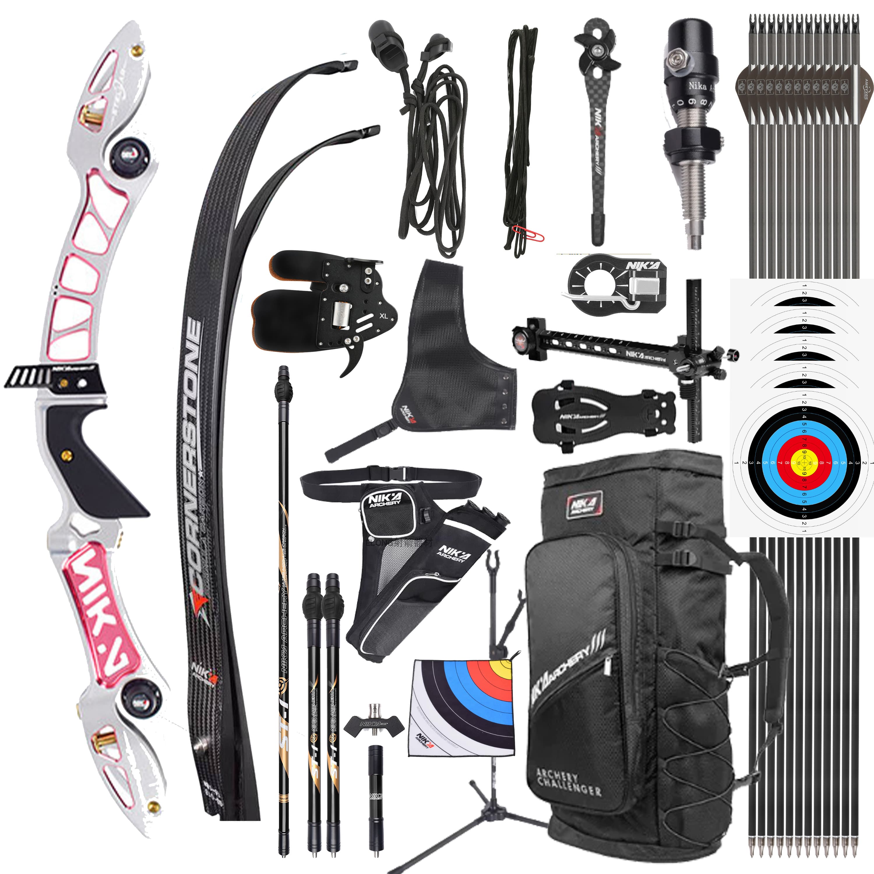 ET-15A Stellar ILF Recurve Bow Takedown Bow 26-40lbs Hunting Archery