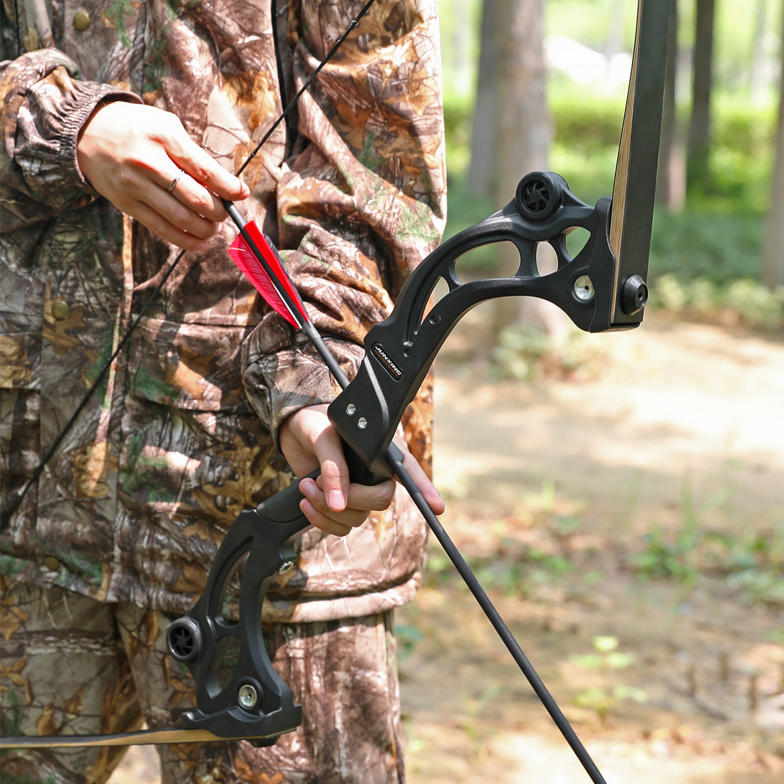 JUNXING F163 Huntingbow 64'' Archery Outdoor-AMEYXGS Archery