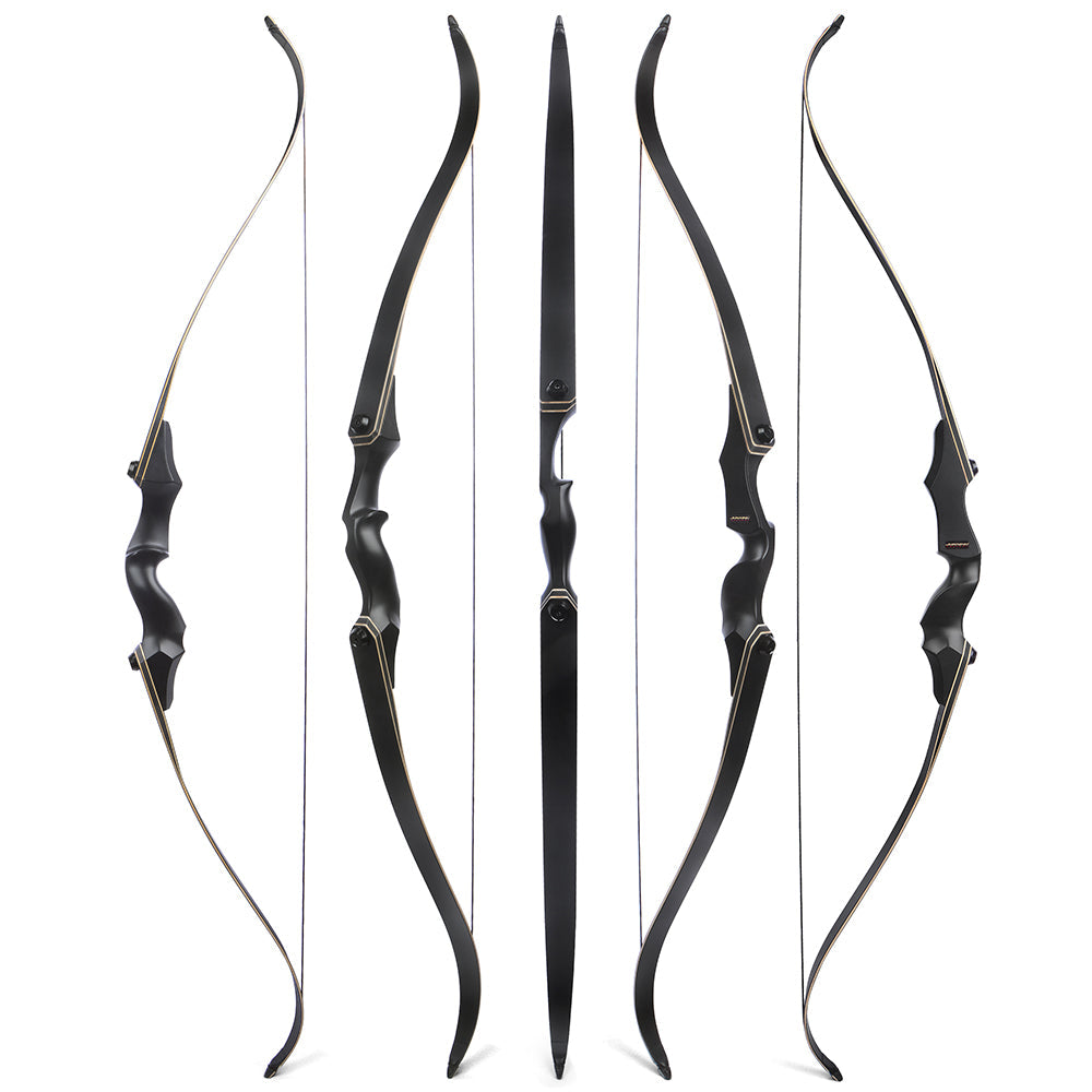 ALIAN 　ハーフサイズ Archery Traditional Hunting Recurve Bow 25-65Ibs – AMEYXGS