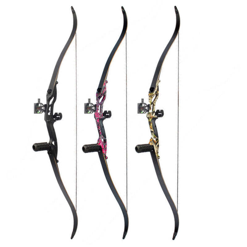 🎯Powerful JUNXING F179 Recurve Hunting Bow 56'' for Target Shooting Archers and Hunters-AMEYXGS Archery