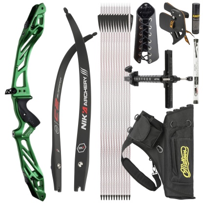 FIVICS 30-50bs Recurve Bow Kit Takedown Shooting Archery