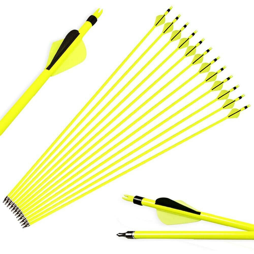 🎯Archery Carbon Arrows Broadhead for Recurve Compound Bow-AMEYXGS Archery