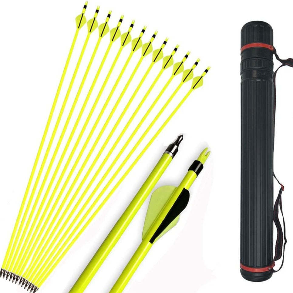 🎯Archery Carbon Arrows Broadhead for Recurve Compound Bow-AMEYXGS Archery