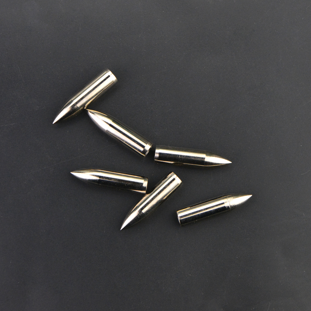 12Pcs Archery Field Point for Wooden Arrows