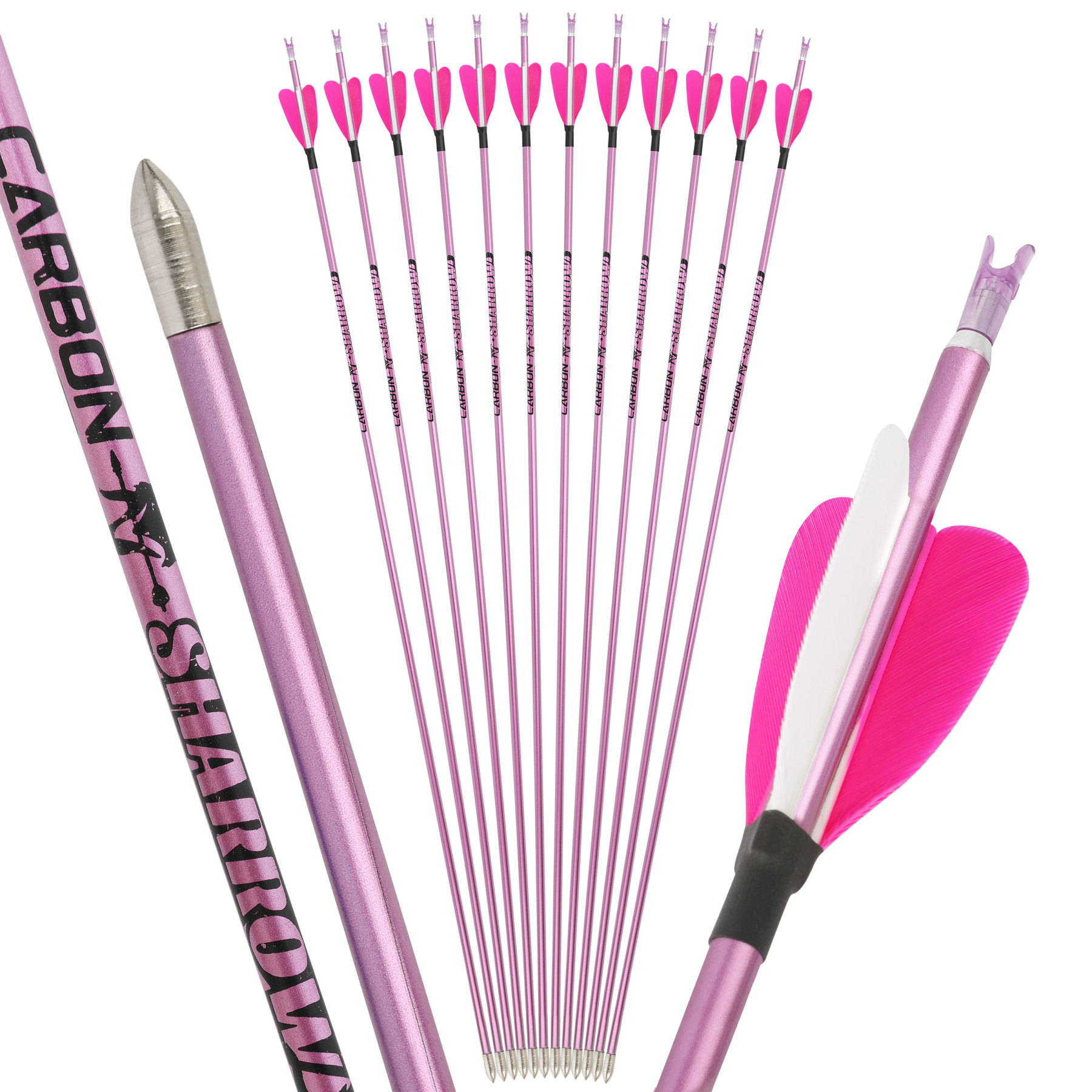 Firefox Heart Carbon Arrow for Archery Target 