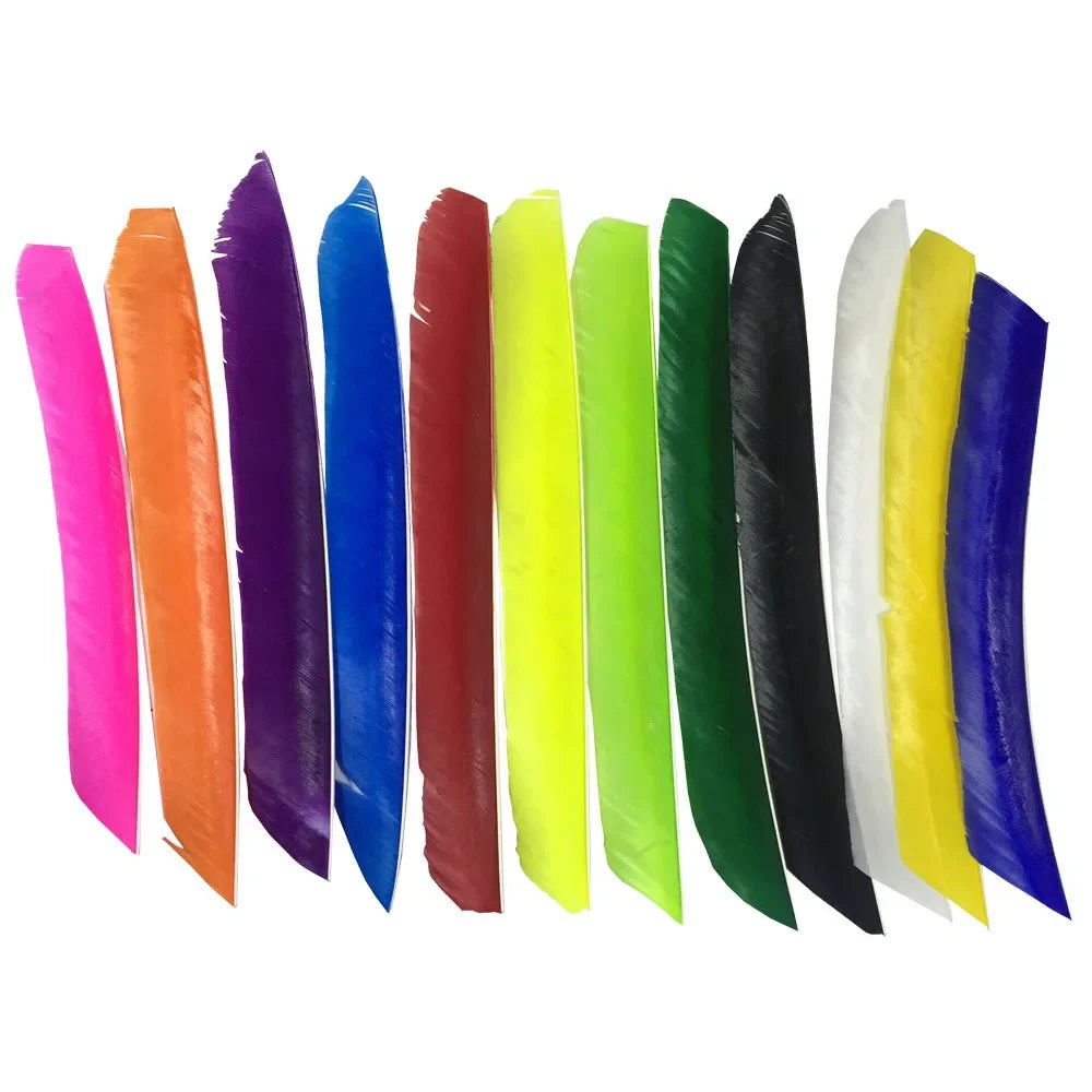 Full Length Real Turkey Feather Left Wings