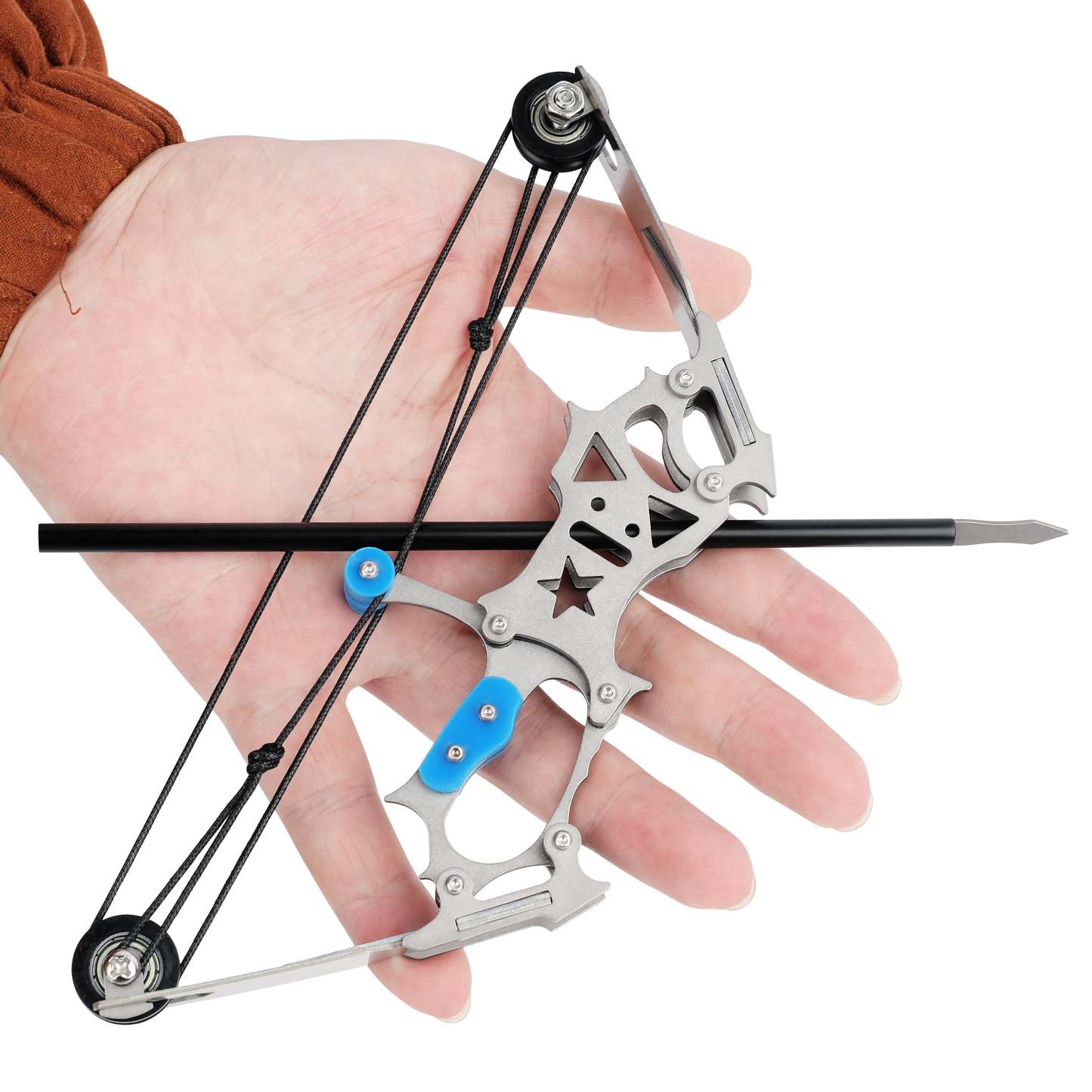 🎯Mini Compound Bow Arrow Set Gift Target Toy Archery Practice Outdoor Recreational Activities-AMEYXGS Archery