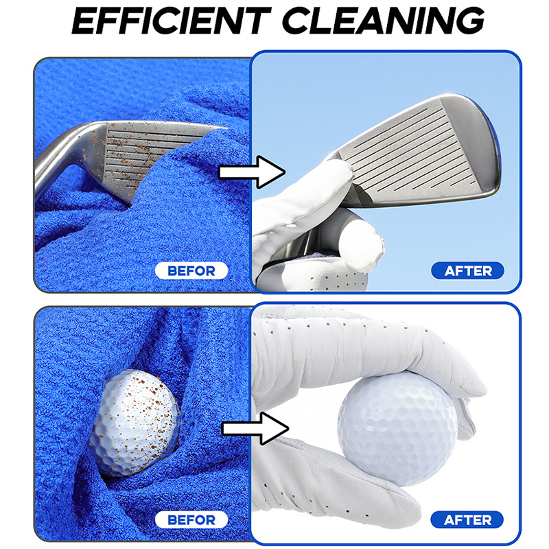 Golf Club Cleaning Brush with Wire & Nylon Bristles, Groove Cleaner Tool