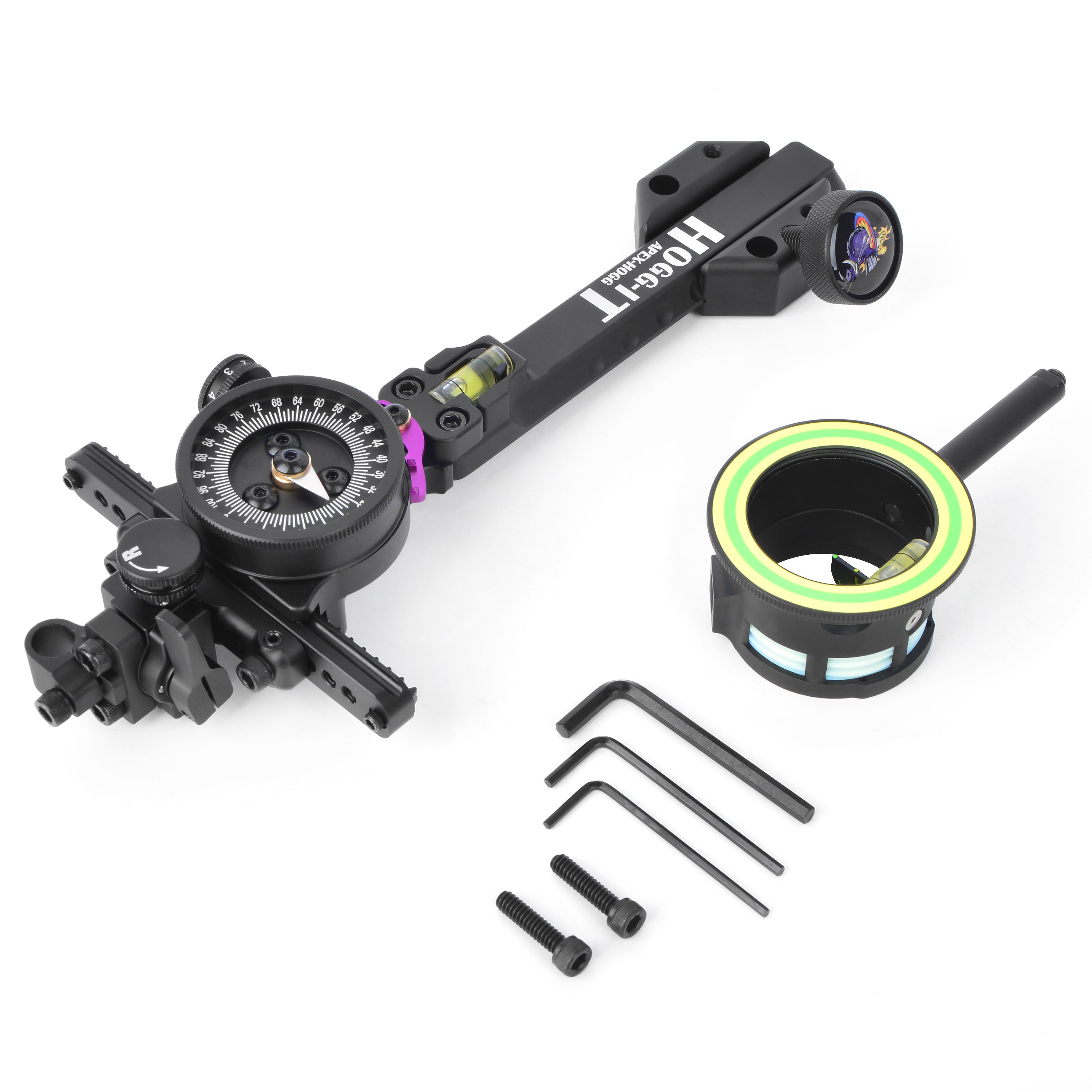 HOGG Tommy Sight, 2-Pin for Compound Bow Hunting – AMEYXGS Archery