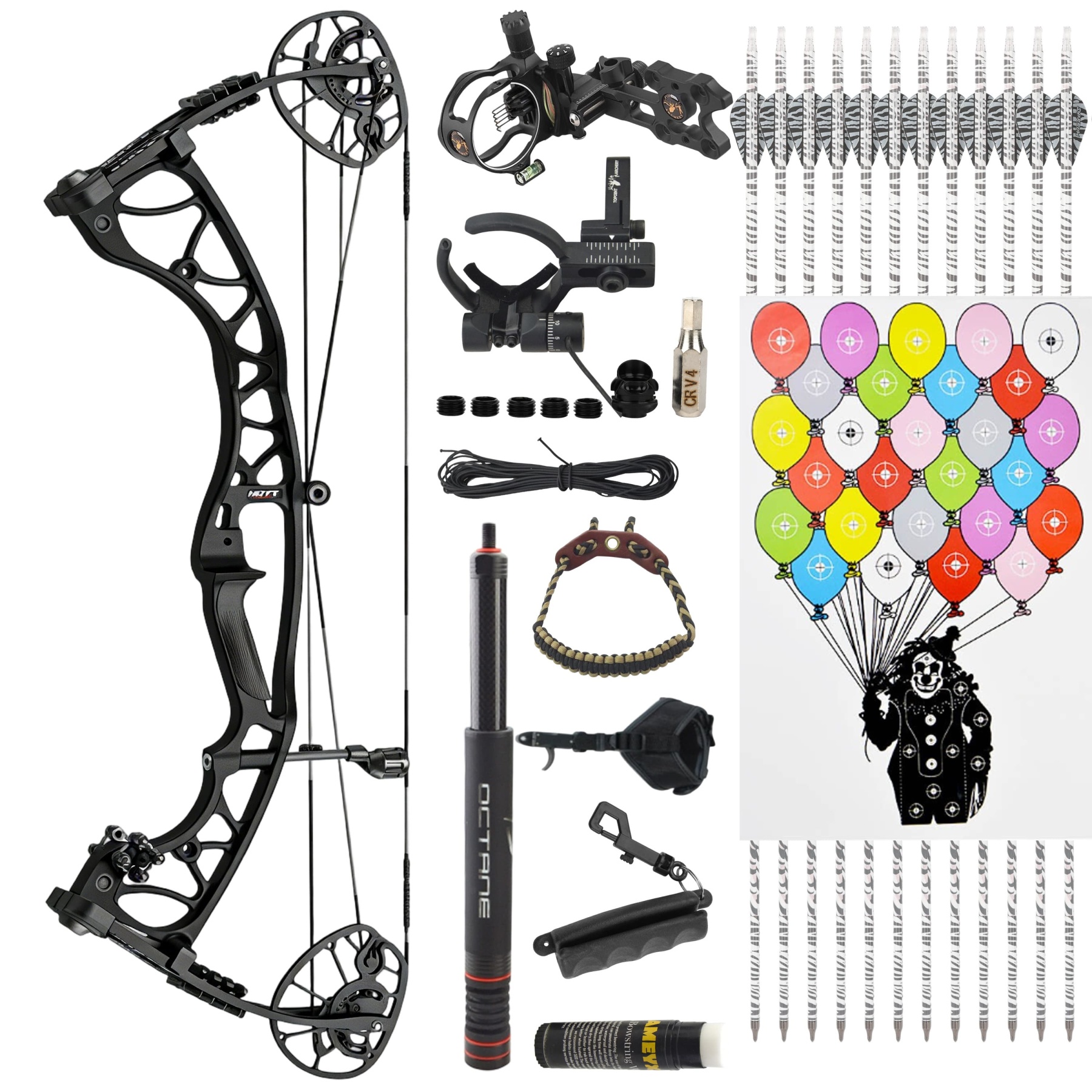 Hoyt Torrex XT Compound Bow – 40-70 lbs Adjustable Draw Weight | 80% Let-Off