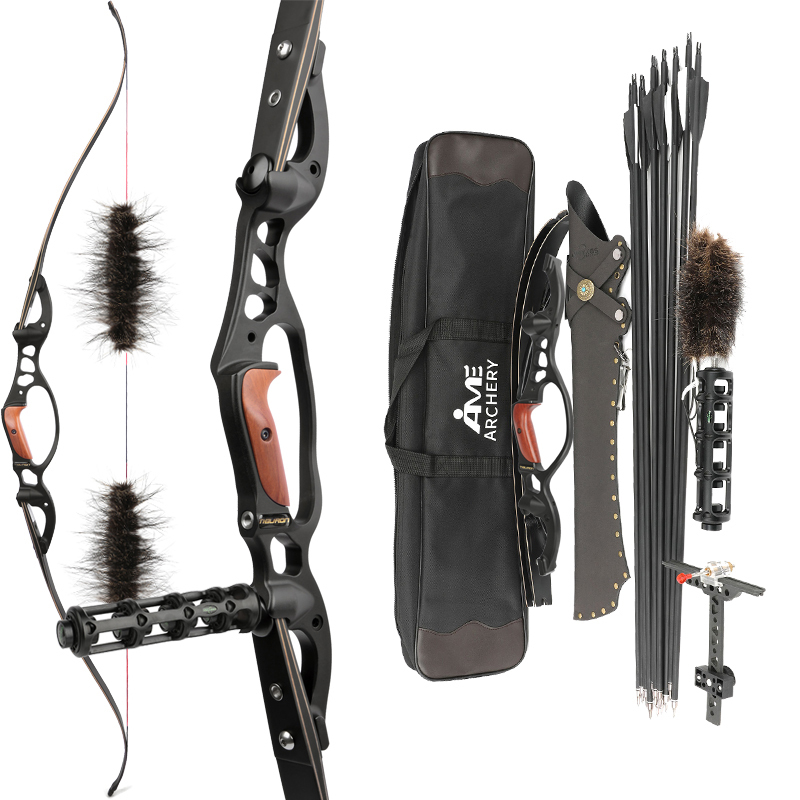 Hoyt Archery Recurve Bow and Arrows Hunting Kit