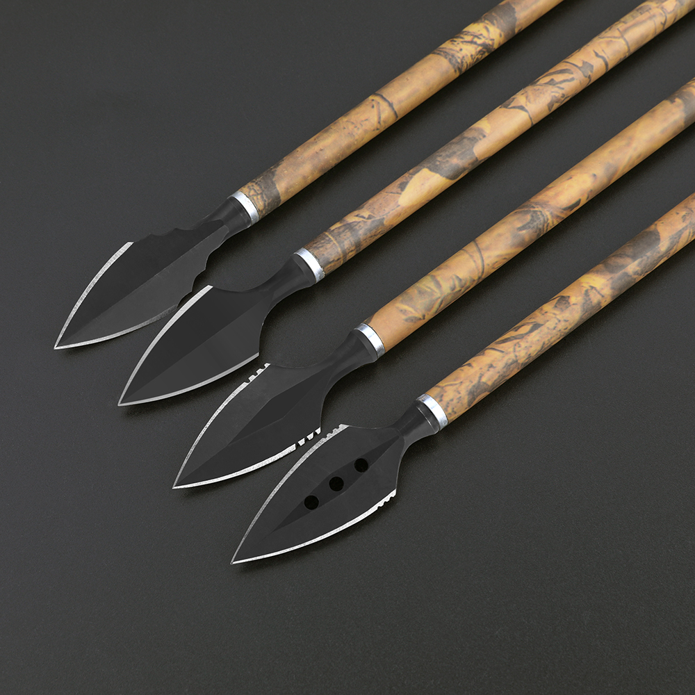 Traditional Broadheads Screw-in Archery Tips (6pcs/Box)