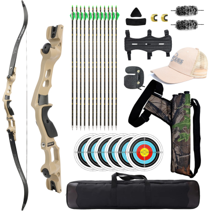 Hoyt Archery 62" Recurve Bow Hunting Kit