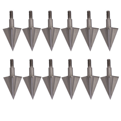 100/125 Grain Hunting Arrowheads Perfect for Outdoor 12pcs