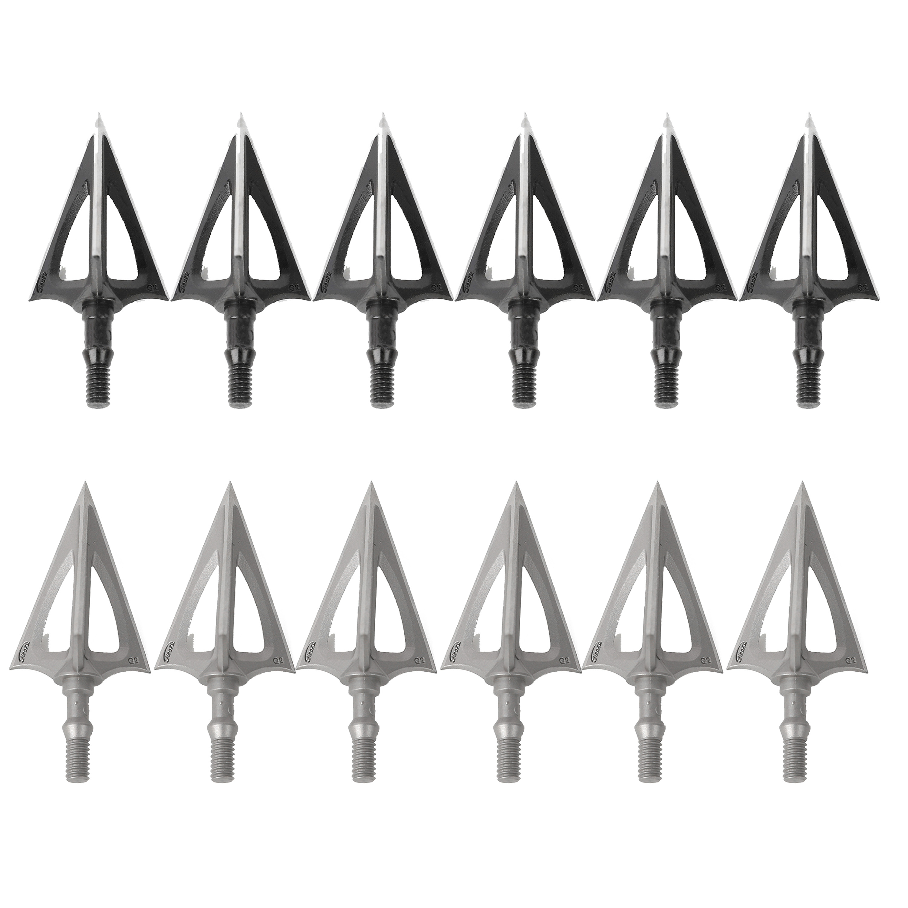 Hunting Broadheads 100gr Archery Points Tips Arrowheads