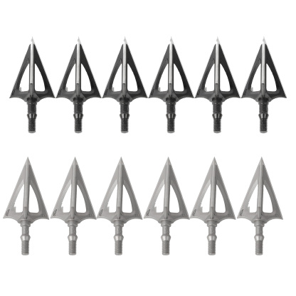 Hunting Broadheads 100gr Archery Points Tips Arrowheads