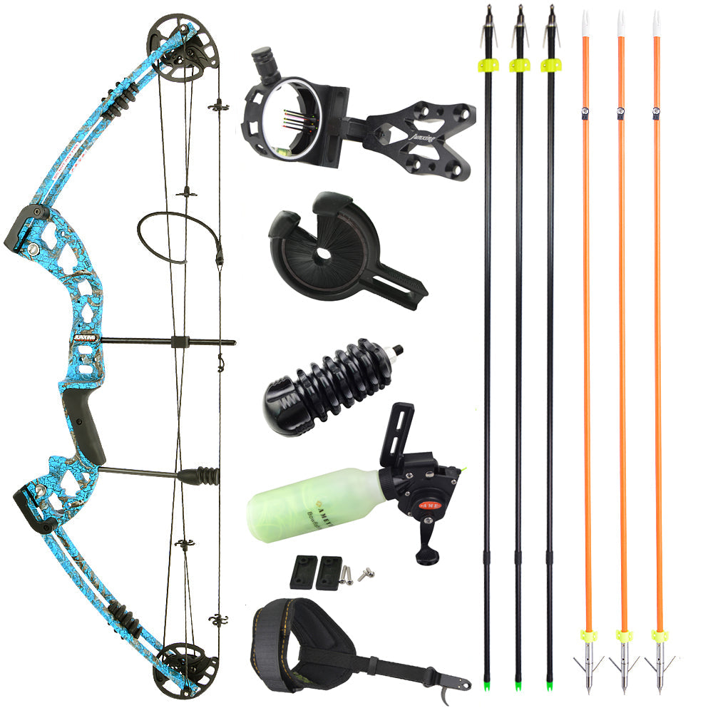 🎯30-70lbs M131 Archery Compound Bow Adults Teens Arrow Catapults-AMEYXGS Archery