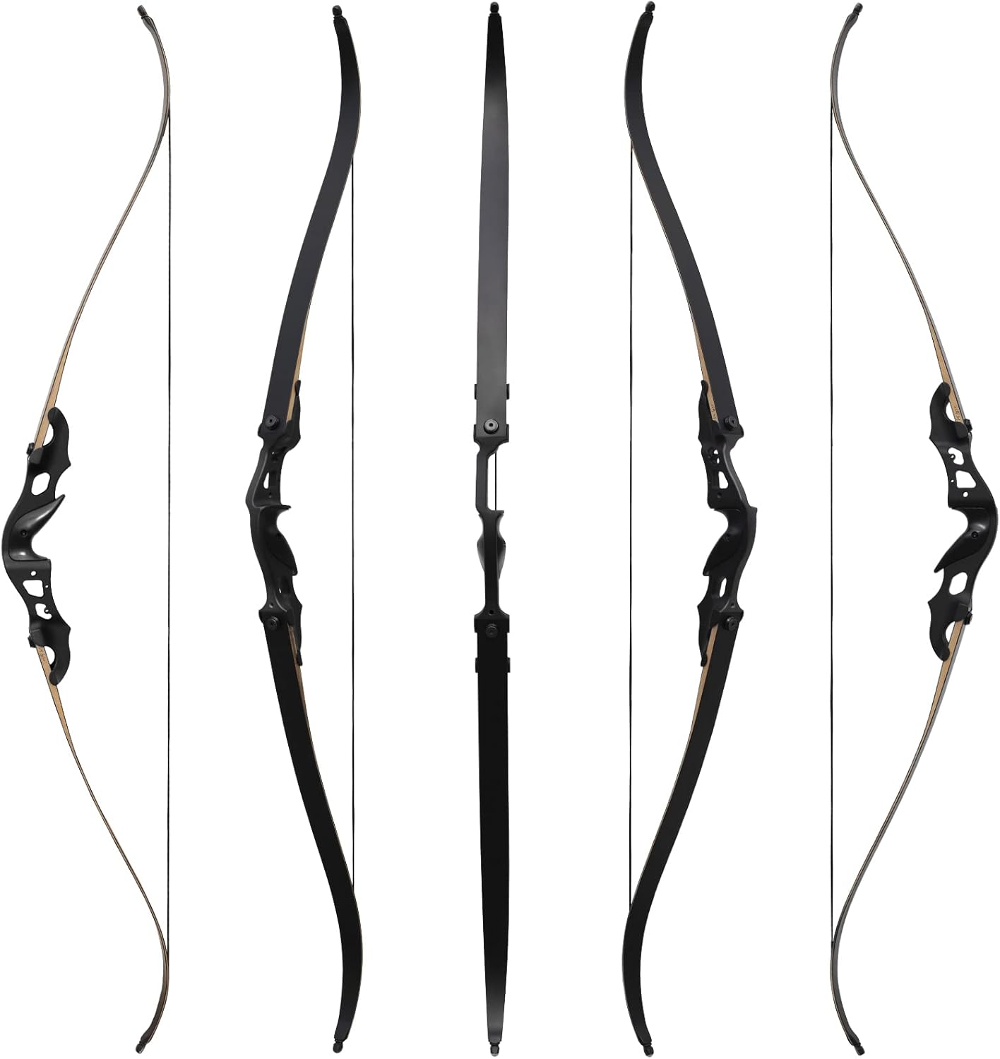 Hunting Recurve Bow and Arrow Set   20-55lbs Takedown Archery Outdoor