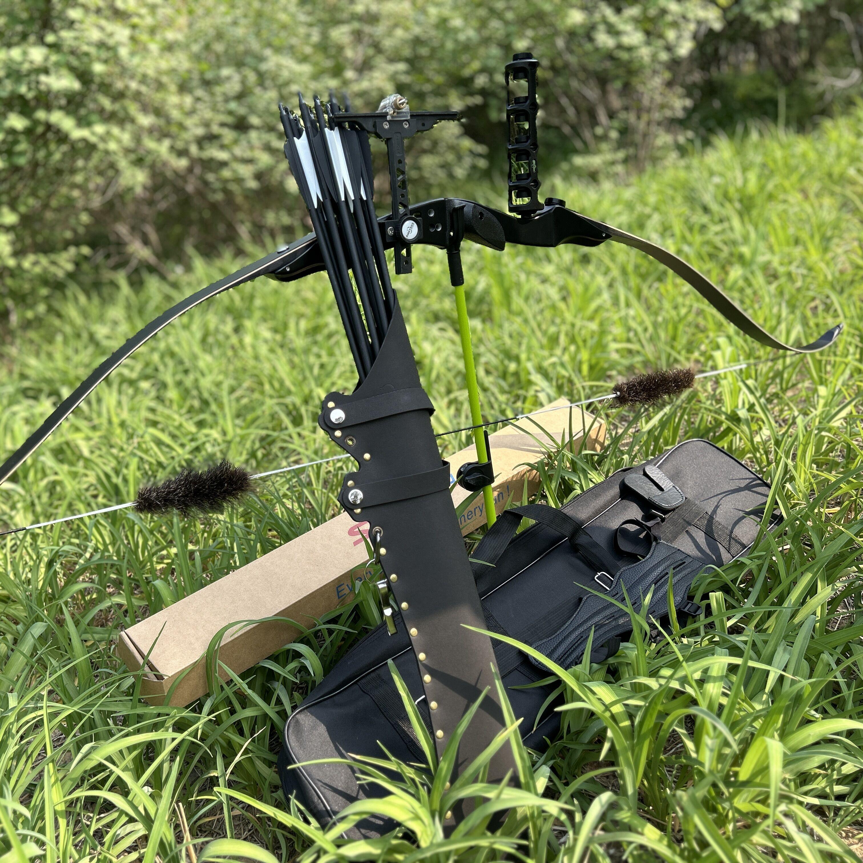 ILF Recurve Bowhunting American Archery with Quiver & Stabilzer & Arrows