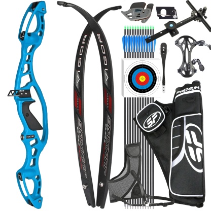 JUNXING 20-40bs Recurve Bow Kit Takedown Hunting 