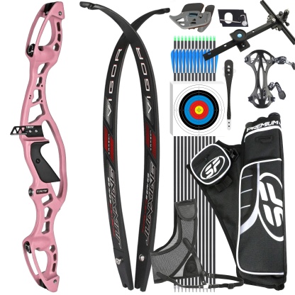 JUNXING 20-40bs Recurve Bow Kit Takedown Hunting 