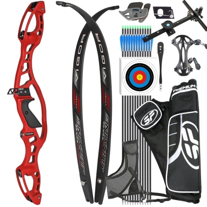 JUNXING 20-40bs Recurve Bow Kit Takedown Hunting 