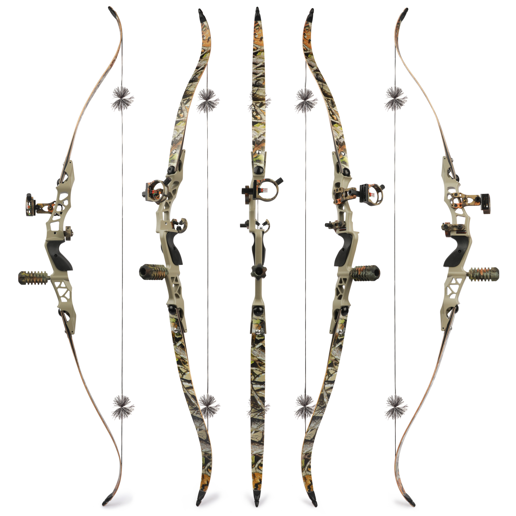 JUNXING F166 Archery Hunting Recurve Bow&Arrows Kit