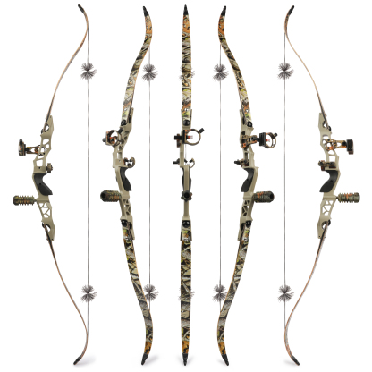 JUNXING F166 Archery Hunting Recurve Bow&Arrows Kit